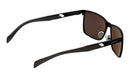 Ugly Fish Flash PN24144 Aluminium Black Frame/Brown Lens Polarised Sunglasses