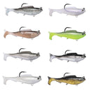 2 Pack of 3 Inch Zman HerculeZ Soft Swimbait Lures -11.6g Rigged Soft Body Lures