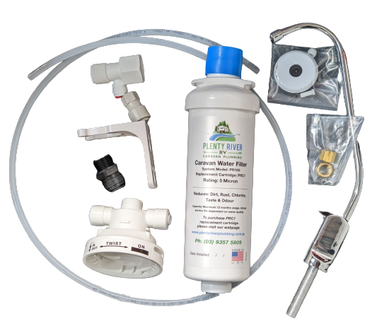 Plenty River Plumbing Water Filter System (With Tap)