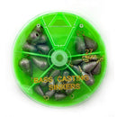 Seahorse 27 Piece Bass Casting Sinker Pack - Assorted Sinkers in Dial Pack