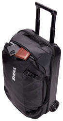 Thule Chasm 40L Carry On Wheeled Duffel Bag - Black (Travel Suitcase)