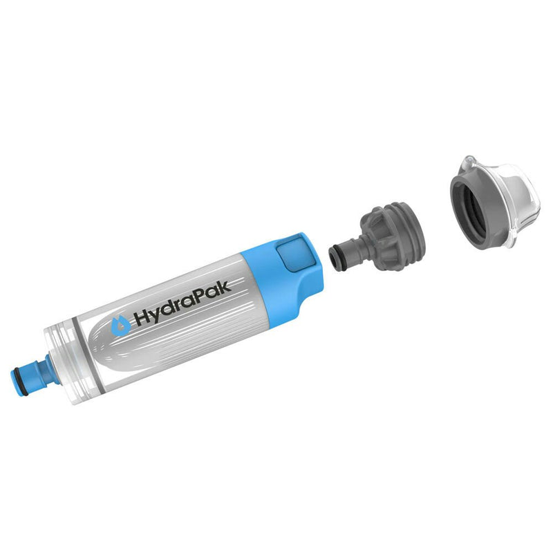 HydraPak PNP Inline Water Filter Kit Cap/Backflush For 28mm Bottles/Flasks Blue