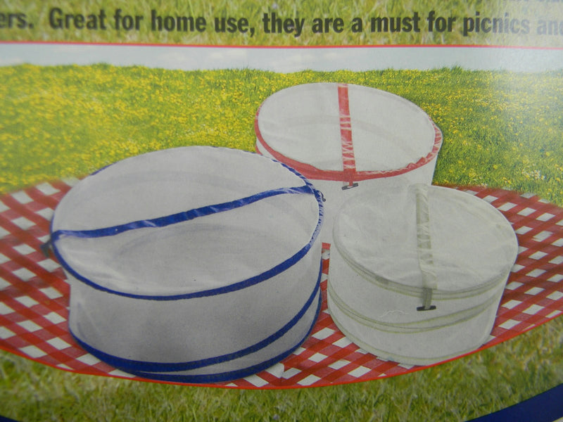 Food Covers Pop Up Set of 3