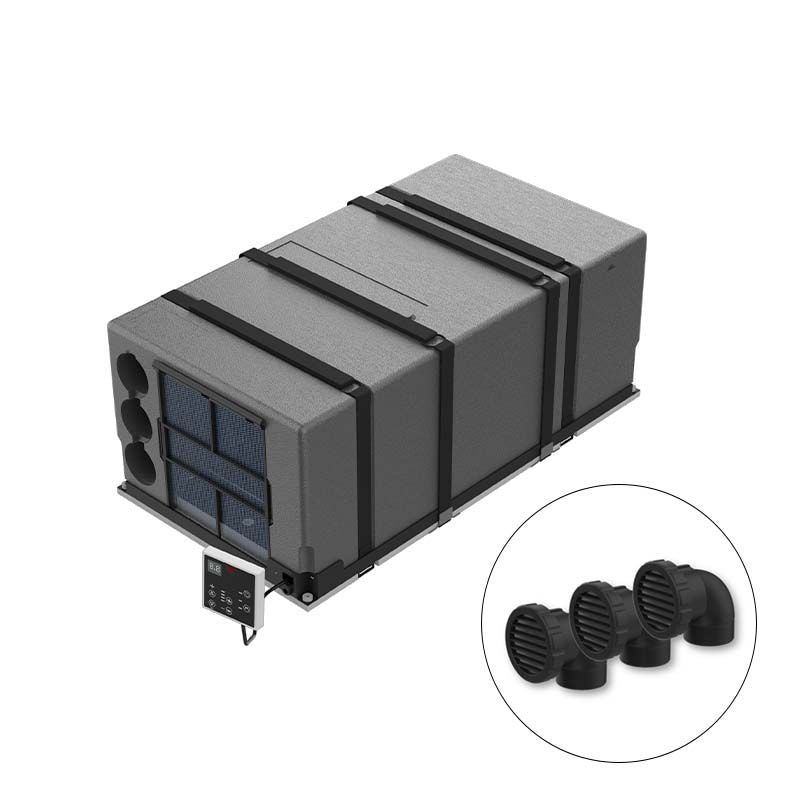 Furrion 9000 BTU Under Bunk Air Conditioner - 2.6kW (Black Vent)