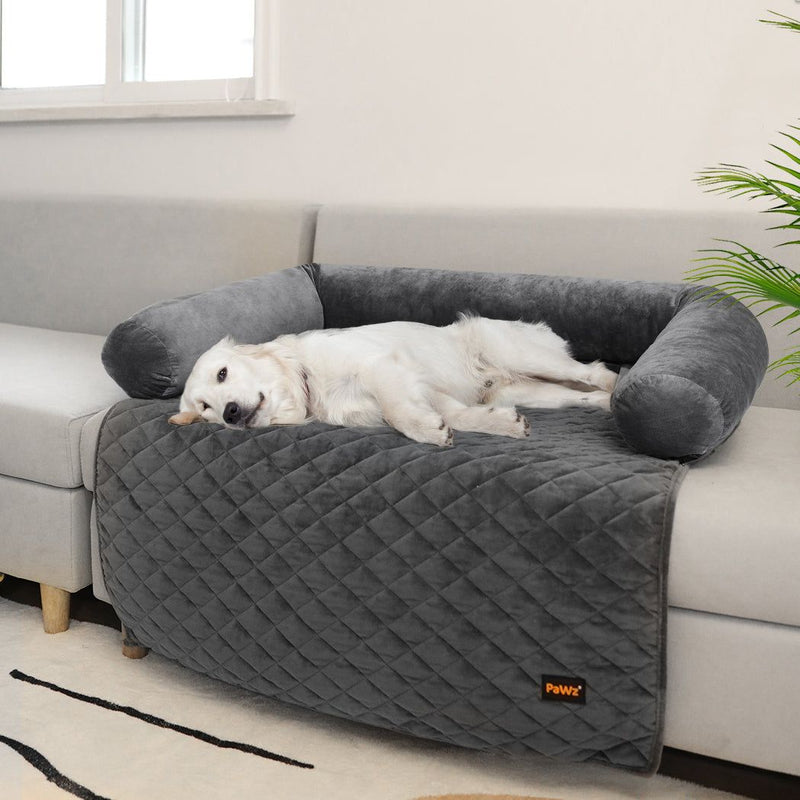 Pawz Kids Pet Protector Sofa Cover Dog Cat Non-slip Couch Cushion Slipcovers L