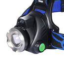 Traderight Group  2x 500Lm LED Headlamp Headlight Flashlight Head Torch Rechargeable CREE XmL T6