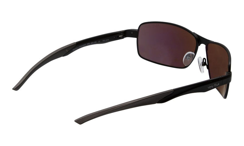 Ugly Fish Electric PN24665 Aluminium Black Frame/Brown Lens Polarised Sunglasses