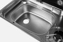 NCE CAN 2 Burner Gas Stove & Sink Left