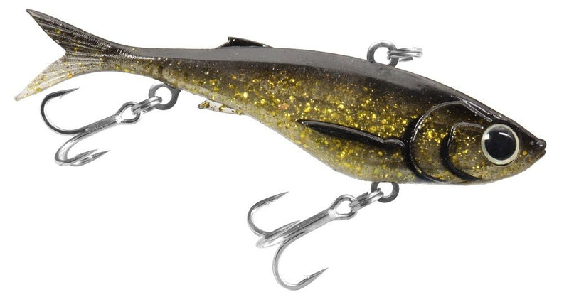 TT Lures Quake Slim 95mm Soft Vibe Fishing Lure Rigged with 4X Strong Trebles