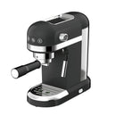 Spector Coffee Machine Electric Espresso Maker Grinder 20 Bar Milk Frother Black