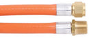 6mm PVC Gas Hose 5/16" SAE F 3/8" BSP M 1200mm