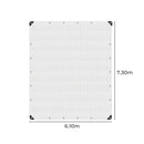 Manan Tarp Tarpaulin 200GSM Camping Heavy Duty Tent Waterproof Cover 6.1mx7.3m