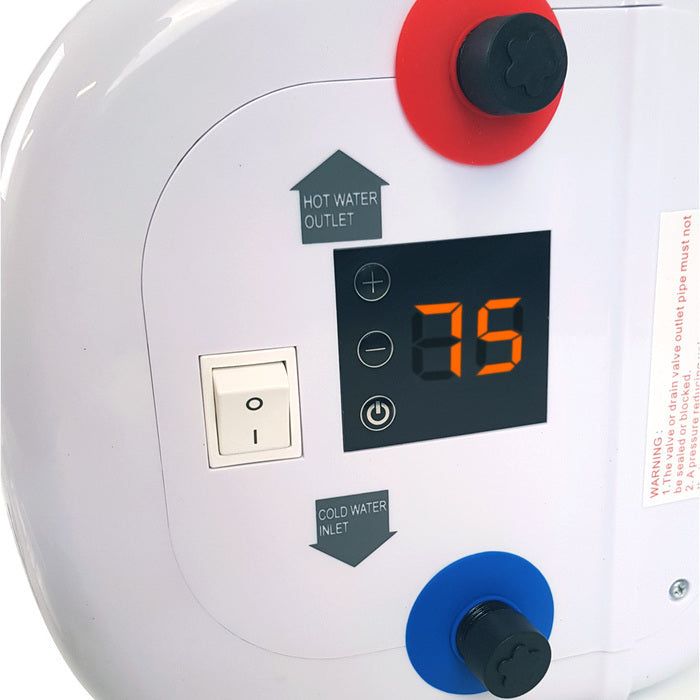 Duoetto MK2 Digital Dual Voltage (12v/240v) Electric 10L Storage Water Heater