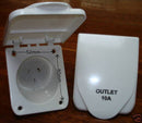 AUSTRALIAN RV 10AMP POWER OUTLET WHITE