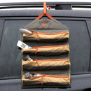 KELTY Chef Roll Kitchen Tool Organiser - Beluga/Dull Gold (Camping and Travel)