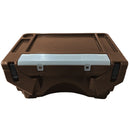 FISHCOOL KIT W- STRAP, LIVE BAIT TANK & LEASHES BROWN