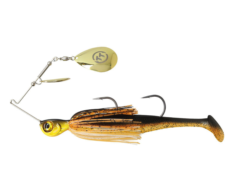 TT Lures 1oz Tornado+ Double Colorado Rigged Spinnerbait Lure - CARP