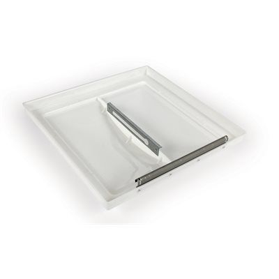 Camco 40155 Polypropylene Vent Lid - Ventline pre '08 / Elixir '94 up, White Bilingual