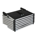 Pawz 7 Steps Dog Ramp For Car Pet Stairs Steps Ladder Travel Foldable Portable