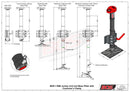 BOS 3 473-003 RIB GEARBOX JOCKEY UNIT - 50MM DIAMETER - BASE PLATE