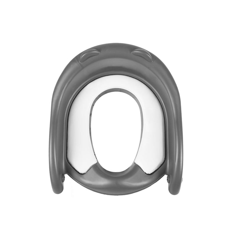 Bopeep Kids Toilet Ladder Toddler Training Step Stool Soft Seat Non Slip Grey