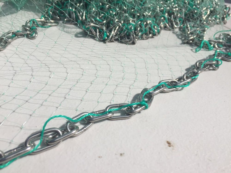 12ft Wilson Pro Cast Top Pocket Cast Net-Standard Mono Cast Net with 1 Inch Mesh