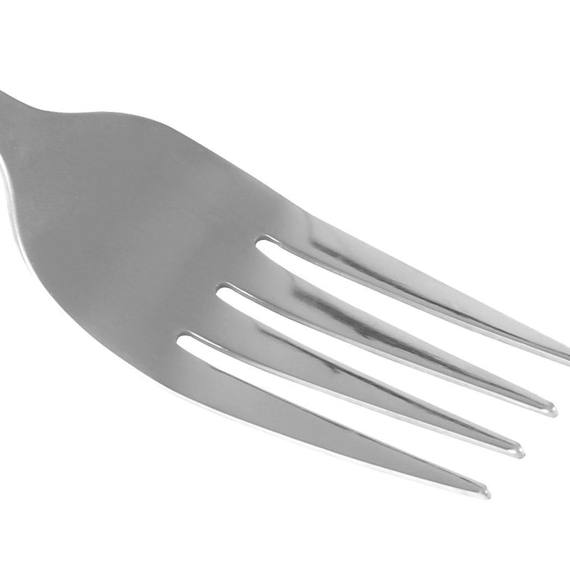 Traderight Group  Cutlery Set Stainless-Steel Knife Fork Spoon Kitchen Tableware Set Silver 120Pcs