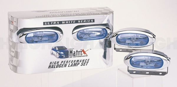 Deluxe Driving Lamp Kit Blue Lens
