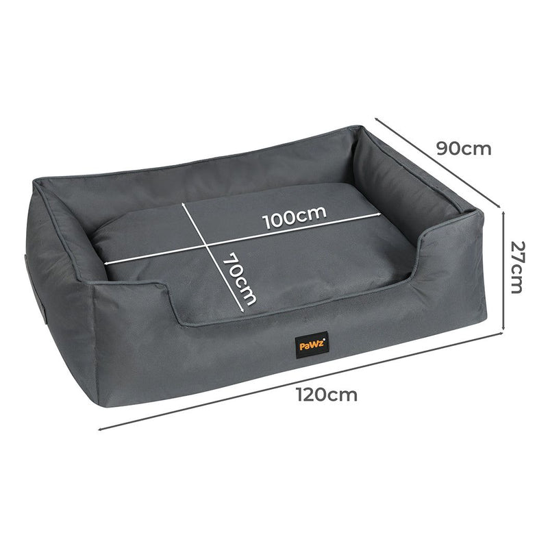 Pawz Waterproof Pet Dog Calming Bed Orthopaedic Removable Washable Extra Large