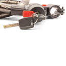 ProSeries Heavy Duty 1500mm x 25mm Jointed Keyed Bike Lock with Bracket