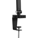 Emitto LED Desk Study Lamp Clamp Dimmable Adjustable Double Head Reading Light
