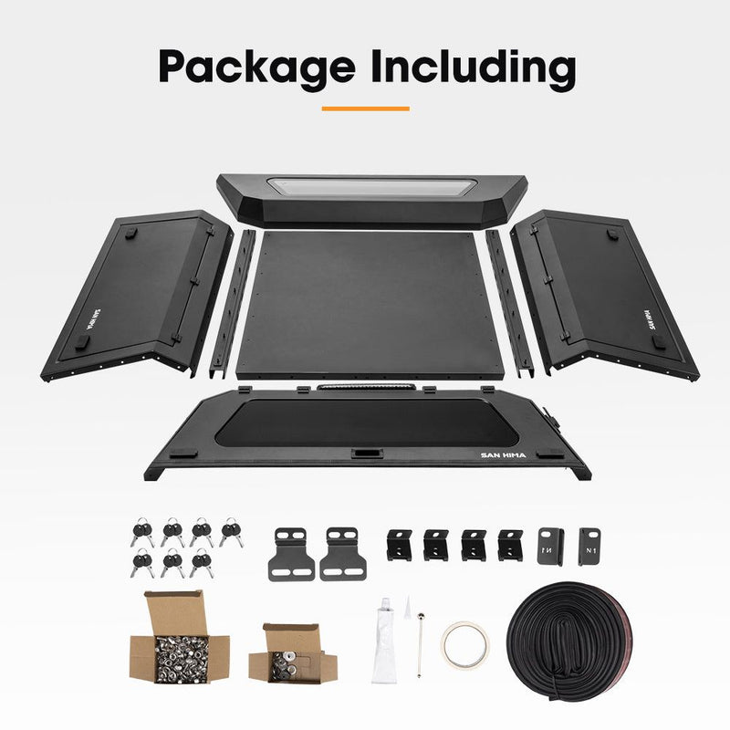 San Hima UTE Steel Canopy For Nissan Navara NP300 2015–2020 Dual Cab