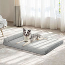 Pawz Pet Bed Memory Foam Orthopedic Dog Beds Waterproof Inner Washable Grey XL
