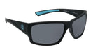 Ugly Fish PRF363 Polarised Floating Wrap Sunglasses -Matt Black Frame/Smoke Lens