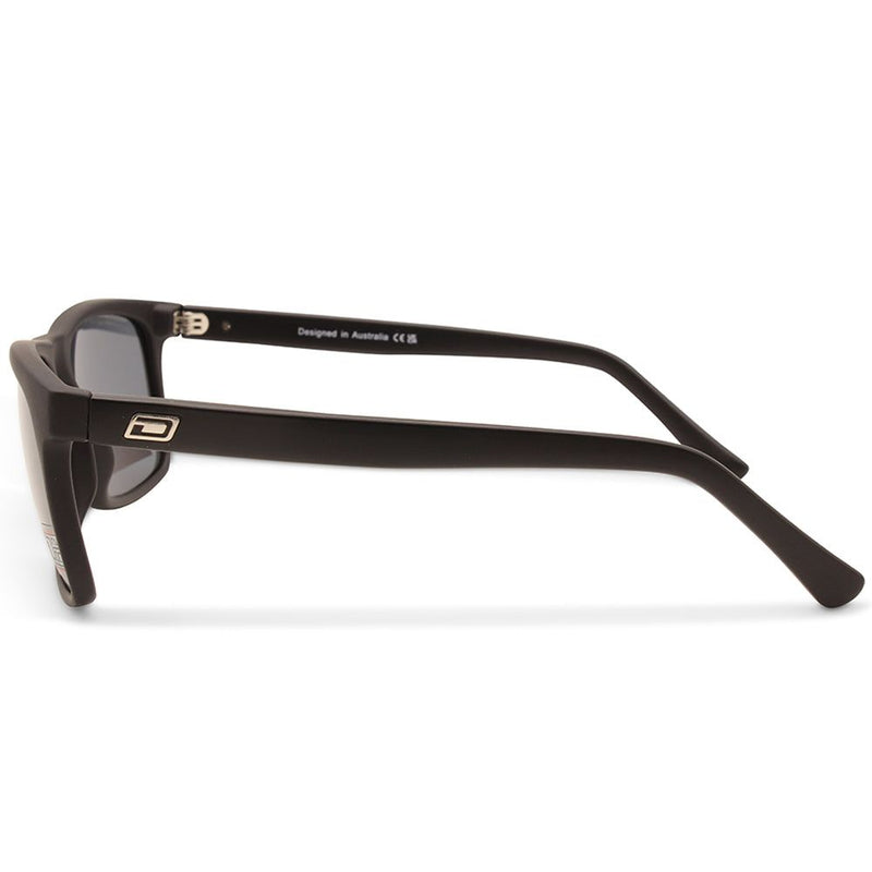 Dirty Dog Vendetta Satin Satin Black/Green P52 Unisex Polarised Sunglasses