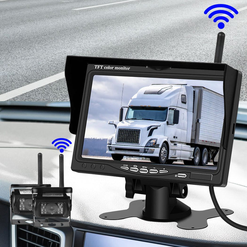 Wireless Rear View Monitor + Reverse Camera
