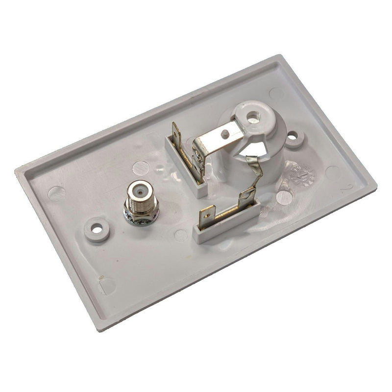 Winegard White TV Wall Plate (TG-0741)