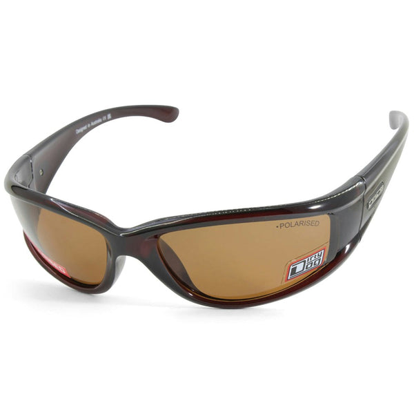 Dirty Dog Banger Dark Brown/Brown Polarised Men's Sunglasses 52845