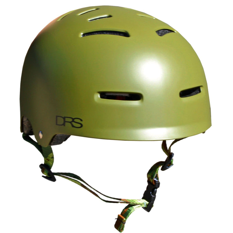 DRS Matte Army Green Kids to Adult Size Bike Helmet AS/NZS Safety Standard Certified