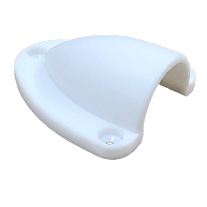 Exotronic Large White Clamshell Cable Entry Cover