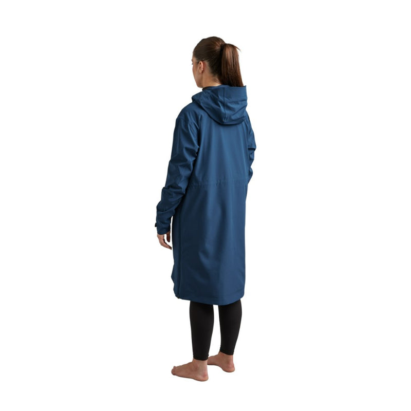 Women's Pursuit Waterproof Lightweight Changing Robe Jacket - Ocean Blue