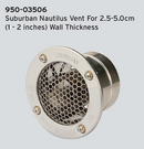 Suburban Nautilus Vent 1-2" Wall Thickness