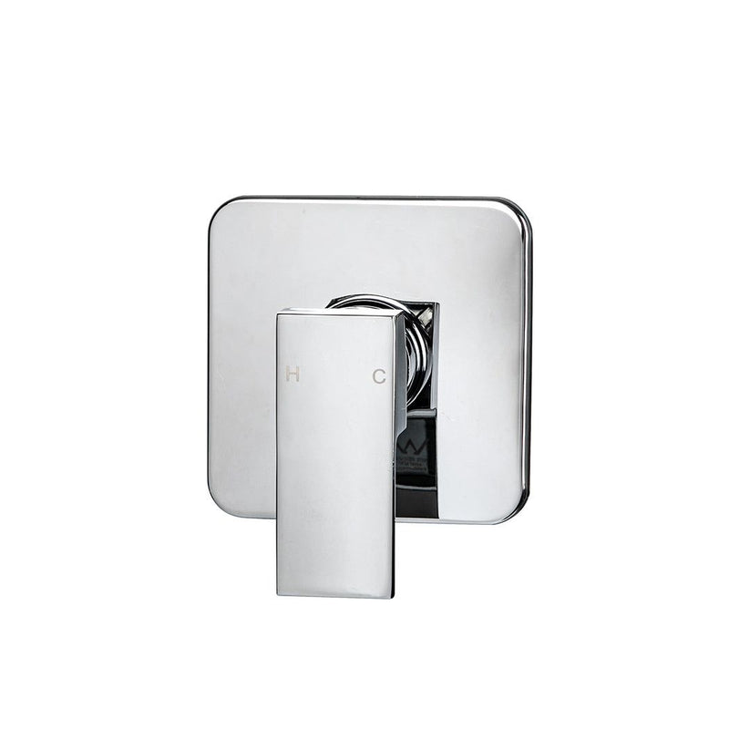 Dutxa Brass Shower Mixer Tap Cold Hot Bathroom Laundry Faucet Valve Chromed