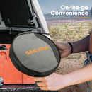 San Hima Portable Camping Shower built-in lithium battery Outdoor Rechargeable