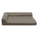 Pawz Orthopedic Dog Bed Memory Foam Cushion Cat Calming Mat Washable XXL Coffee