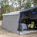 Aussie Traveller Sunblocker Long Side Wall - Grey - 5.80m (20')