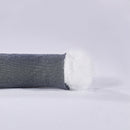 Dreamz Knitted Weighted Blanket Chunky Bulky Knit Throw Blanket 3kg Grey