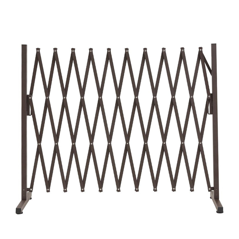 Traderight Group  Garden Yard Fence Aluminium Barrier Garden Fencing Security Gate Dog Pet Outdoor