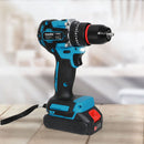 Traderight 96Pcs Cordless Brushless Impact Drill Driver 2x 2.0Ah Battery Set