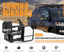 SAN HIMA Extendable Towing Mirrors Gen2 for Toyota Landcruiser 200 Series 2007 to 2021